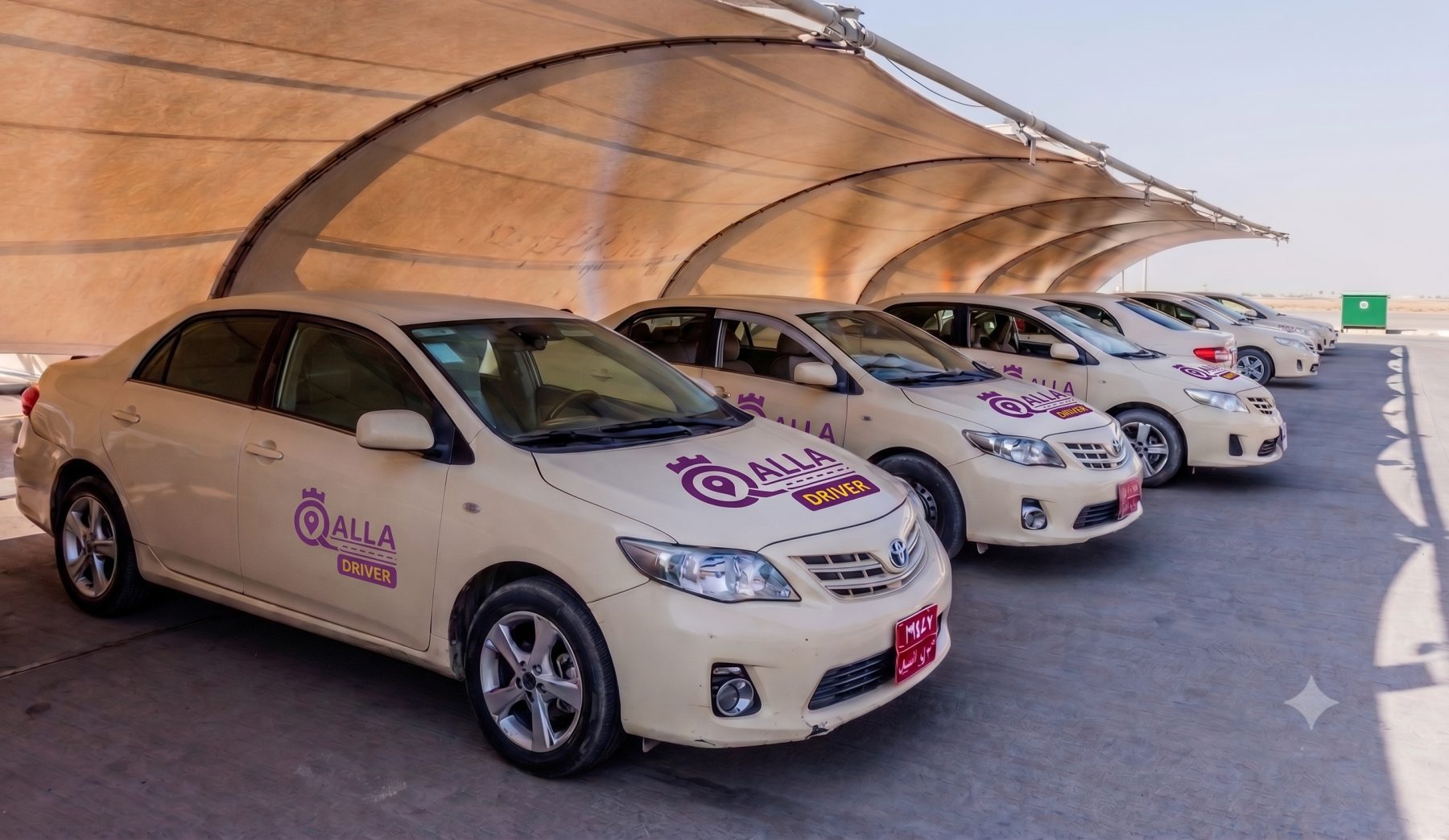QALLA-branded cars